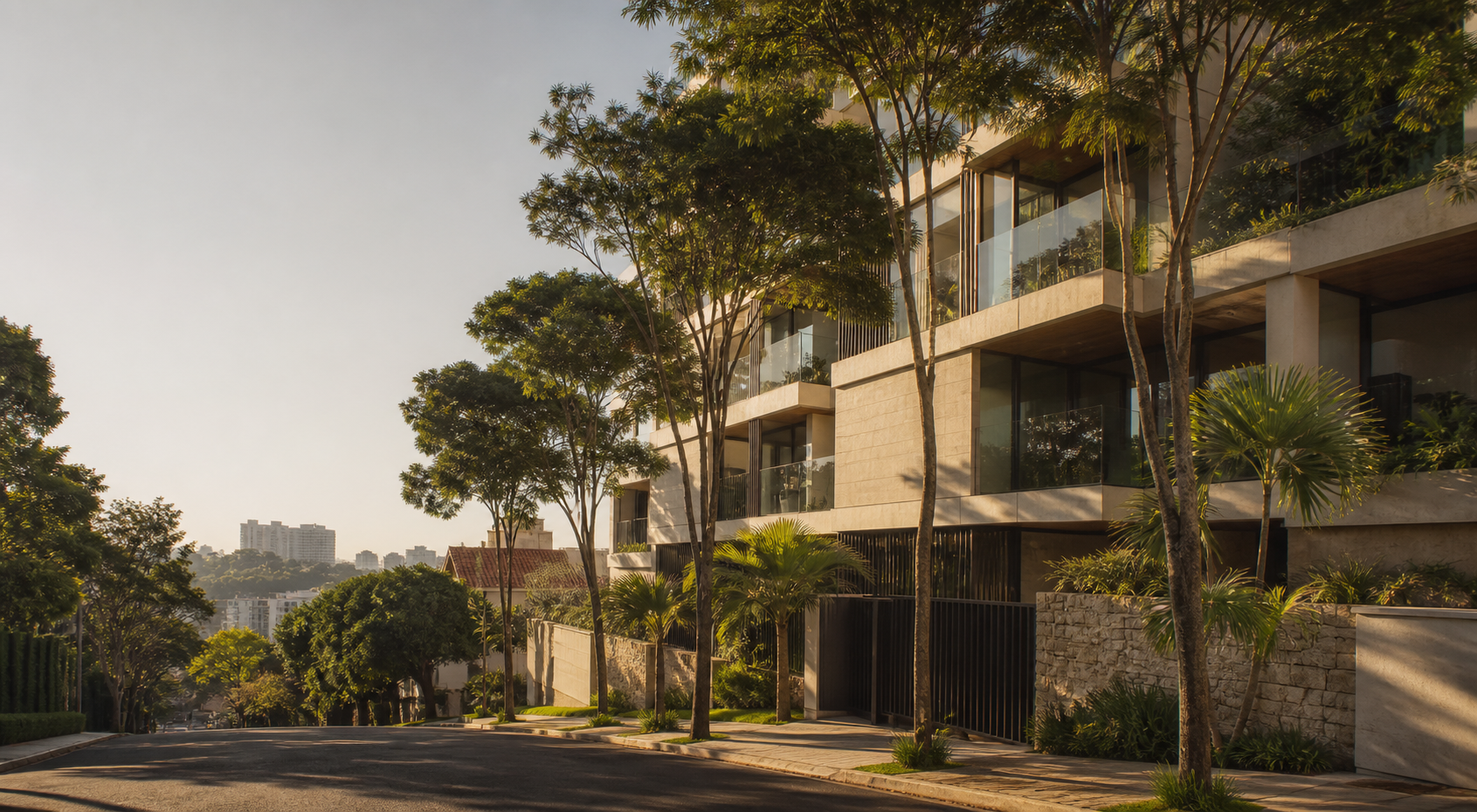 Condomínio residencial arborizado no Mandaqui